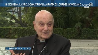 Cardinale Angelo Comastri La devozione alla Madonna intervista nei Giardini Vaticani [upl. by Harmonia82]