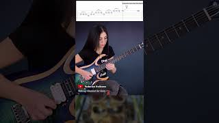 Iron Maiden  Aces High 🎸 Guitar Solo  Cover amp Tab [upl. by Alida]