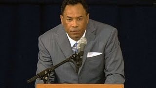 Alomar speaks at Hall of Fame induction ceremony [upl. by Edy562]