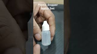 plastic dropper bottle 5ml [upl. by Walkling]