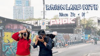 Nikon Z fc vs Nikon Df in Brick Lane  VLOG [upl. by Notniuqal]