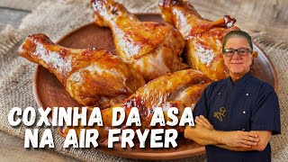 Coxinha da Asa na air fryer  Chef Zeca [upl. by Ahcas20]