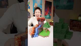 5 or 500 build 🤯👉choose your fav minecraft papercraft shorts [upl. by Rehpotisrhc]