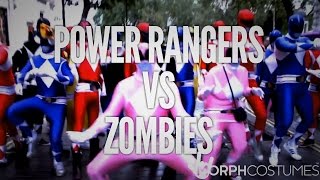 Morphsuits  Mighty Morphin Power Rangers vs Zombies [upl. by Bouton]