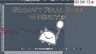 Attempting to Make a Groovy Final Boss Theme in 10 Minutes [upl. by Anifled]