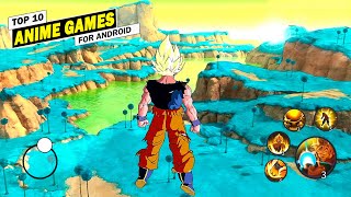 TOP 10 Best ANIME GAMES for Android amp iOS 2024 ✅ [upl. by Japheth705]