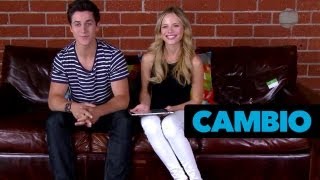 Grown Ups 2 Couch Sesh With Halston Sage and David Henrie  Cambio [upl. by Eiltan613]