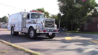 2014 National Brockway Truck Show Parade [upl. by Yvel]