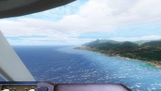 FSX Boeing 747 Caracas Landing Cockpit View  HD [upl. by Curcio591]