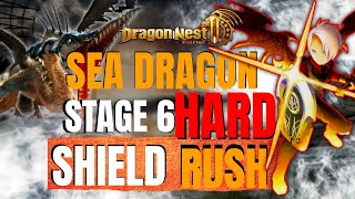 DRAGON NEST 2 EVOLUTION  GUARDIAN LIGHT TANK STAGE 6 HARD MEKANIK PAKAI SKILL SHIELD RUSH [upl. by Dett676]