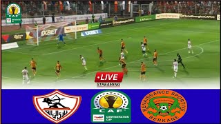 🔴LIVE  SC Zamalek vs RSB Berkane  Fulm Stream CAF Confederation Cup Final2024 Analysis Match [upl. by Yllitnahc171]