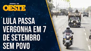 Desfile do 7 de Setembro em Brasília é marcado pela falta de público [upl. by Une589]