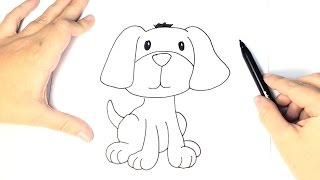 How to draw a Dog for Kids [upl. by Ettenoitna]