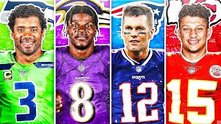 BEST NFL PLAYER FROM EACH JERSEY NUMBER [upl. by Hgielrahc]