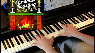 Chestnuts Roasting On An Open Fire  Piano [upl. by Skcirdnek135]