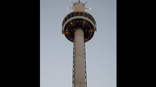 Jubeiha Amusement Park City in Amman Jordan  لعبة البرج في مدينة الجبيهة الترويحية [upl. by Beore996]