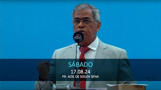 17082024  Sábado  Pr Adil de S Sena  Encontro de Pastores em GoiâniaGO [upl. by Anrahc]