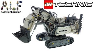 LEGO Technic 42100 Liebherr R9800  Lego Speed Build Review [upl. by Eimmit411]