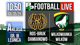 A KLASA LEGNICA III RosBruk Damianowo  Wilkowianka Wilków  4 kolejka [upl. by Nwahsek]