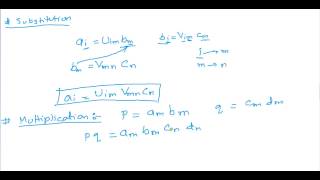 Tensor 4  Indical Notation Manipultion [upl. by Oibirot50]