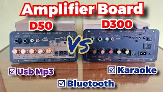 ADU Tenaga Power Amplifier Board D50 Vs D300 [upl. by Ardnoel]