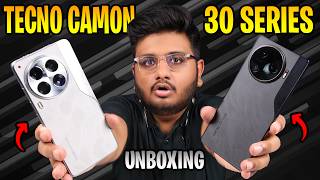 Tecno Camon 30 Pro And Premiere Unboxing [upl. by Corena]