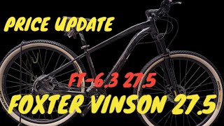 FOXTER VINSON FT 63 275 PRICE UPDATE 2024 SULIT NABA ITO OR PWEDE NA [upl. by Hasin]