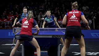 B SzocsS Polcanova vs H MatelovaB Balazova  Final  European Championship 2024 [upl. by Akirej376]