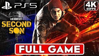 INFAMOUS SECOND SON PS5 Gameplay Walkthrough Part 1 FULL GAME 4K 60FPS  No Commentary [upl. by Ayatnohs]