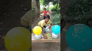 Outdoor Family Balloon Popping Episode 30 shorts ytshorts [upl. by Hamian504]