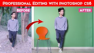 Professional Editing On Photoshop  Remove Background Easy  My Hindi Technic [upl. by Natan273]