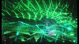 4K  Highlights David Guetta Live  Amazing Light and Lasershow at AIDA Open Air 2018 [upl. by Ecidnarb]