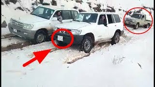 Nissan patrol Vs Land cruiser 2018 part 4X4 [upl. by Dorree]