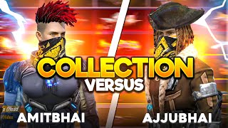 My Last Free Fire Collection Versus With AjjuBhai TotalGaming093 [upl. by Evalyn]