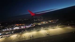 Ryanair Bergamo to Manchester takeoff [upl. by Eanrahc]