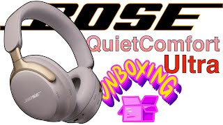 Bose QC Ultra headphones unboxing [upl. by Chlores]