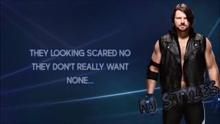 WWE AJ Styles Phenomenal Theme Song Lyrics [upl. by Ordep553]