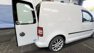 DU63VBT  63 plate Volkswagen Caddy C20 16TDI 102PS colour coded alloys very nice no vat bargain [upl. by Neelyt]