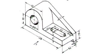 Solidworks drawing practice Class  13  Solidworks drawing [upl. by Aniloj]