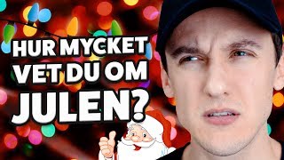 Hur Mycket Vet DU Om Julen  JULQUIZ [upl. by Oilut]