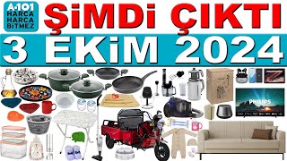 A101 3 EKİM 2024  A101 ÇEYİZLİK ÜRÜNLERİ  ANNE BEBEk BAKIM ÜRÜNLERİ  A101 AKTÜEL BU HAFTA [upl. by Llerrit]