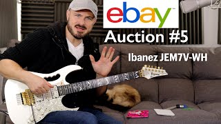 The Iconic Ibanez JEM7VWH eBay Auction 5 [upl. by Halik]