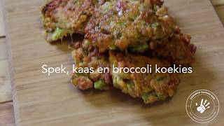 Kreatiwe kosblikkie Spek kaasenbroccolikoekies [upl. by Wallache]