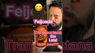 Provamos a Feijoada em lata 148 comidaestranha feijoadatransmontana feijoada comidaportuguesa [upl. by Nosnehpets]