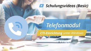 Schulungsvideo onOffice Telefonmodul – CTIEinrichtung unter Windows  onOffice [upl. by Waxman768]