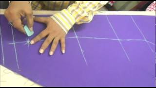 How To Cut Churidaar SalwarSalwar kameez Churidar Cutting Method [upl. by Coffin279]