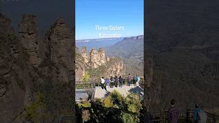 Three Sisters Katoomba 🇦🇺 🦘🏞🤩threesisters katoomba bluemountains sydney nsw australia leura [upl. by Melleta789]