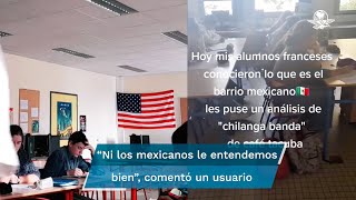 Al ritmo de quotChilanga Bandaquot de Café Tacvba así enseña maestra español a franceses [upl. by Yann962]