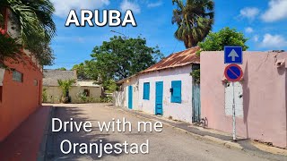 Driving in Oranjestad ARUBA [upl. by Cohbath878]