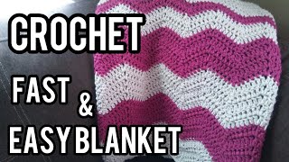 10 Stitch Crochet Blanket Very Detailed Tutorial [upl. by Lunt]